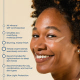 Face Prime & Protect SPF 40 Tinted