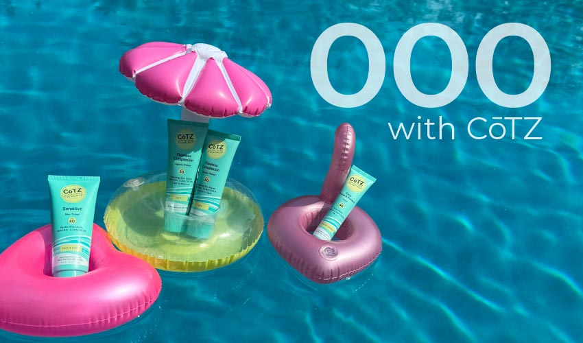 Out of Office with CoTZ Mineral Sunscreen