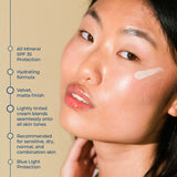 Face Moisture SPF 35 Lightly Tinted