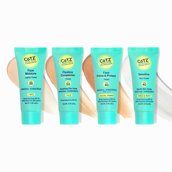 CōTZ Mineral Sunscreen Sampler – COTZskincare